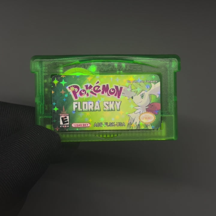 USA ESP Pokemon FLORA SKY For GBA