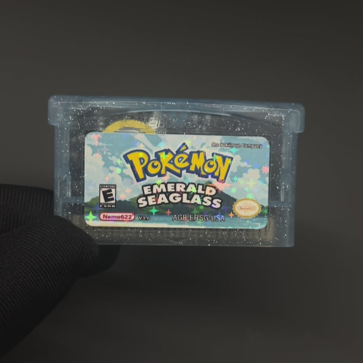 USA Pokemon EMERALD SEAGLASS v3.0 For GBA