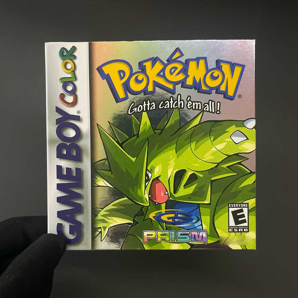 USA ESP NOE pokemon PRISM cart box for gbc