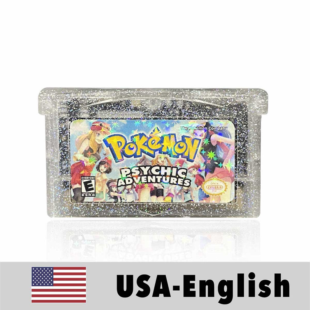 USA Pokemon PSYCHIC ADVENTURES For GBA