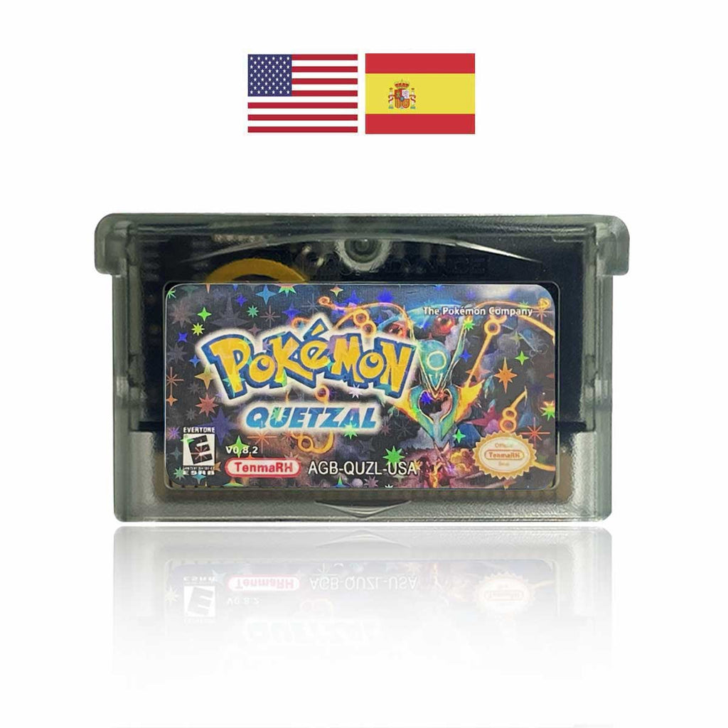 USA ESP Pokemon QUETZAL For GBA