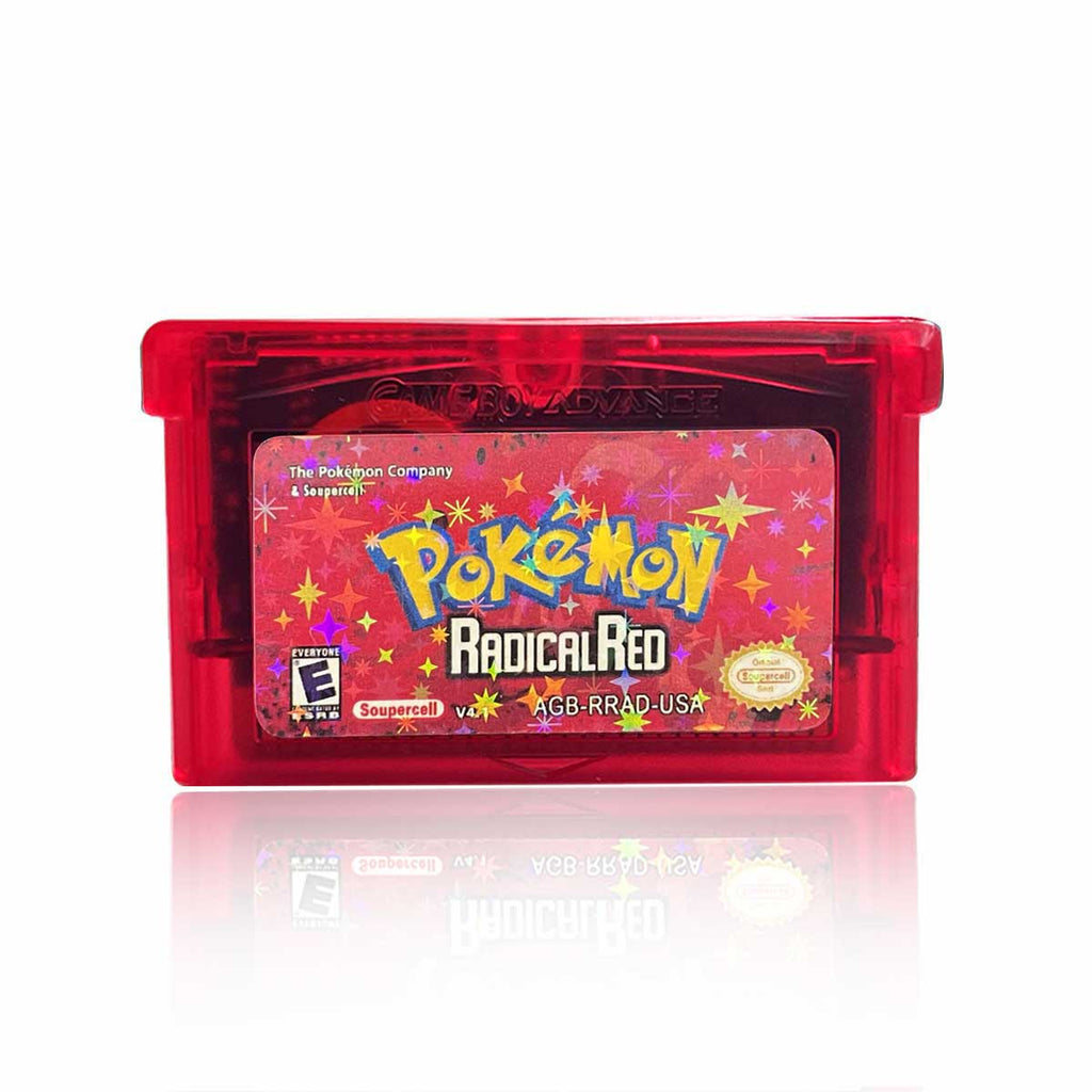 USA Pokemon RADICAL RED v4.1  For GBA