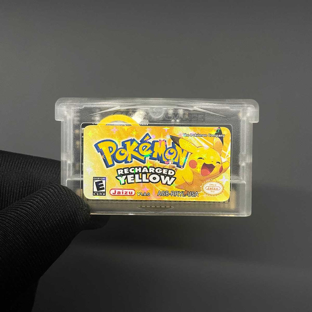 USA Pokemon RECHARGED YELLOW v1.8 For GBA