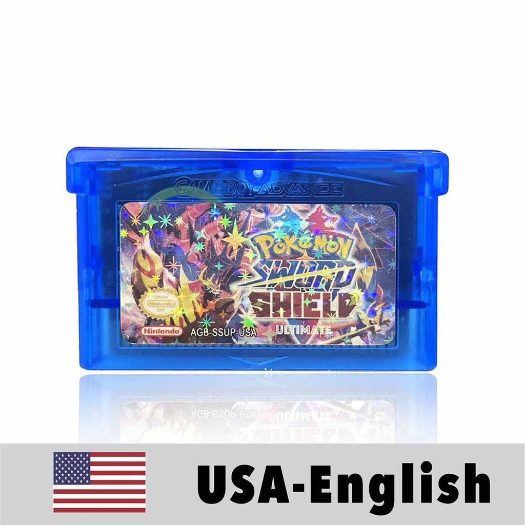 USA Pokemon SWORD and SHIELD  For GBA