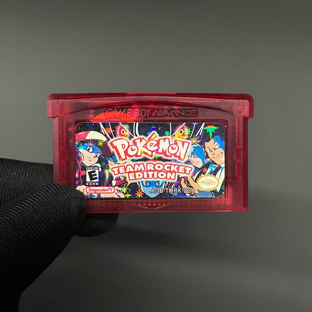 USA ESP Pokemon TEAM ROCKET For GBA