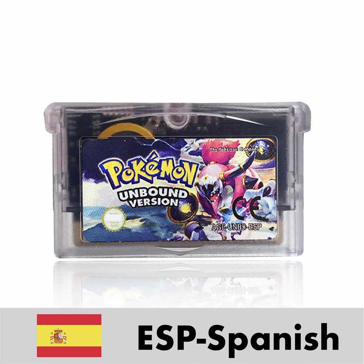 USA ESP Pokemon Unbound v2.1.1 For GBA