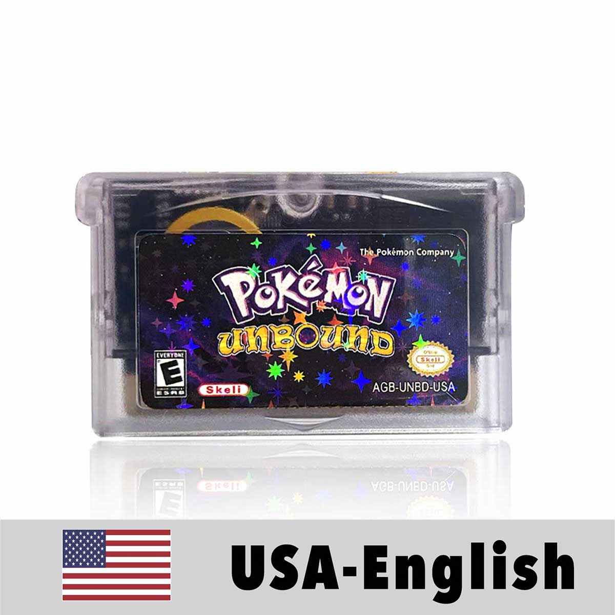 USA ESP Pokemon Unbound v2.1.1 For GBA