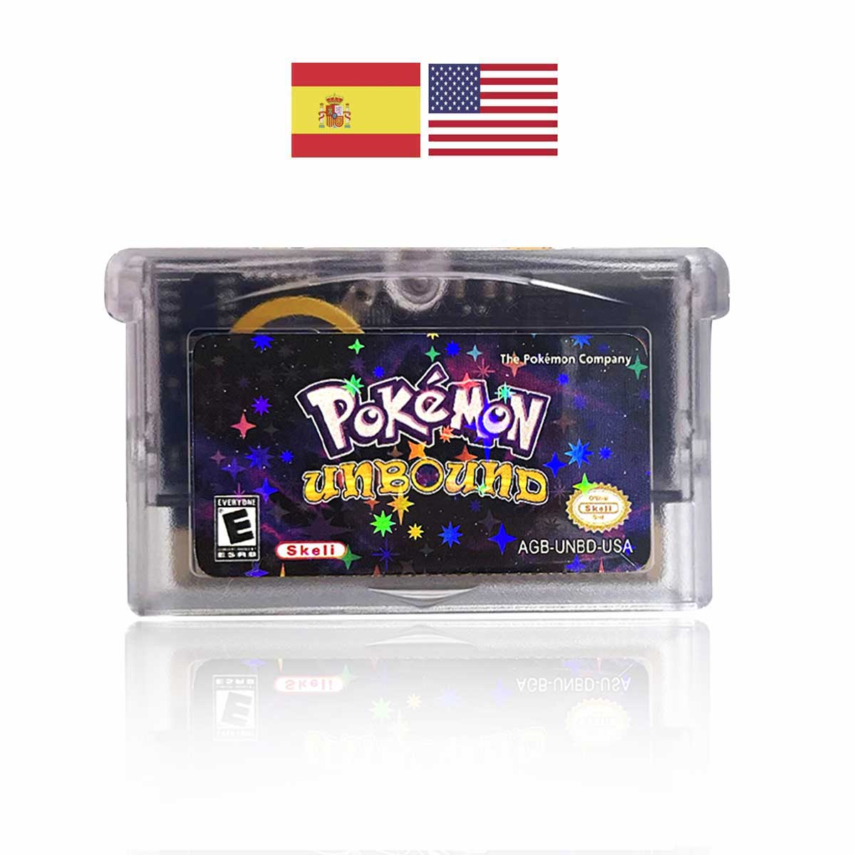 USA ESP Pokemon Unbound v2.1.1 For GBA