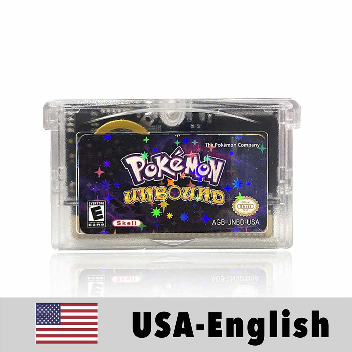 USA ESP Pokemon Unbound v2.1.1 For GBA