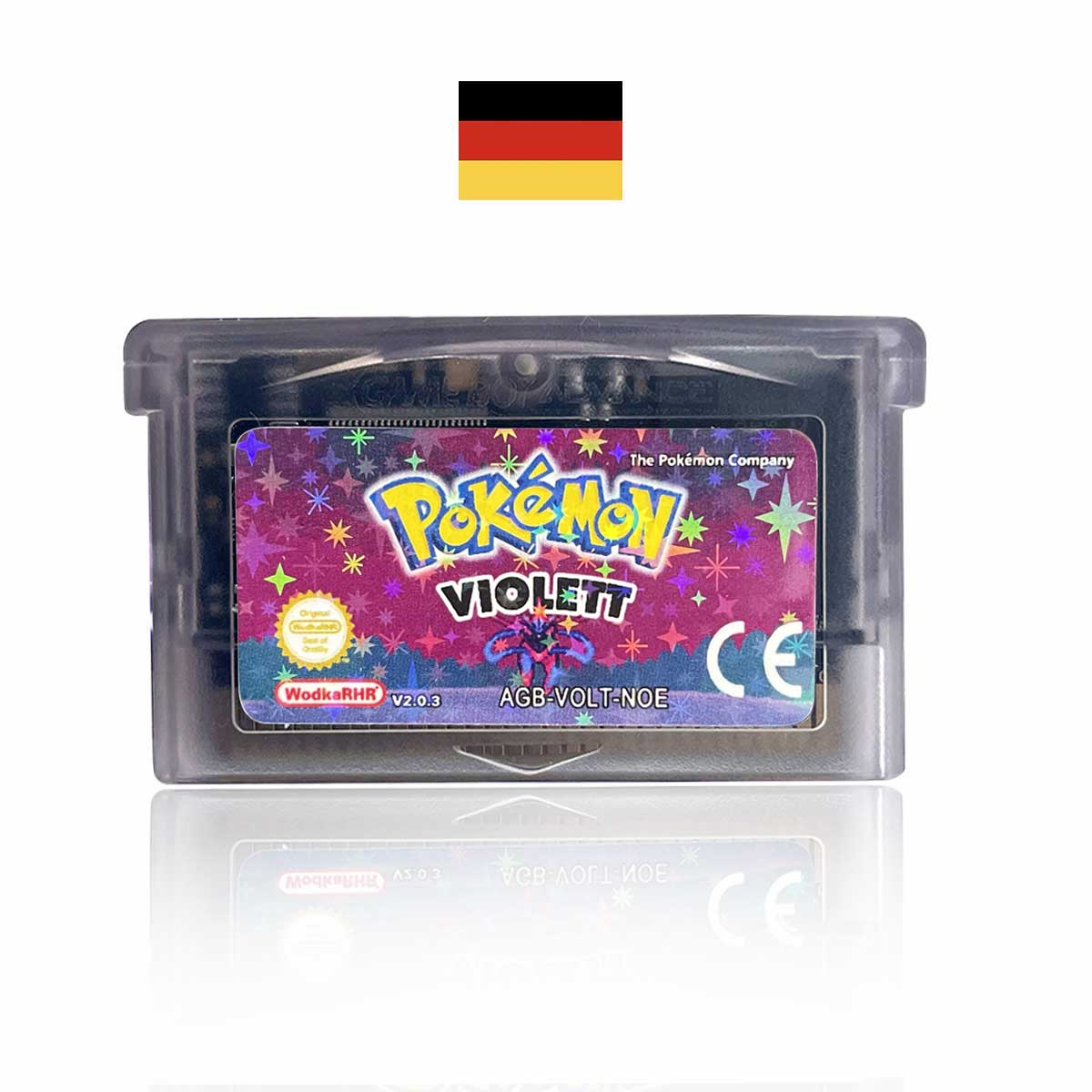 NOE German Pokemon VIOLETT For GBA