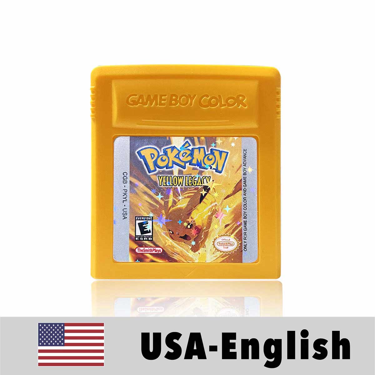 USA Pokemon yellow legacy For GBC