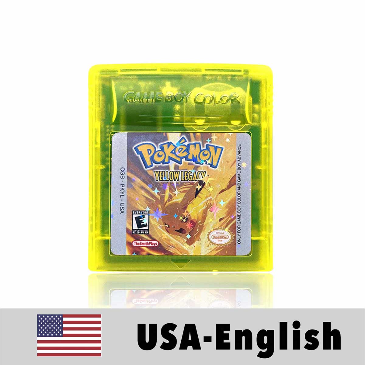 USA Pokemon yellow legacy For GBC