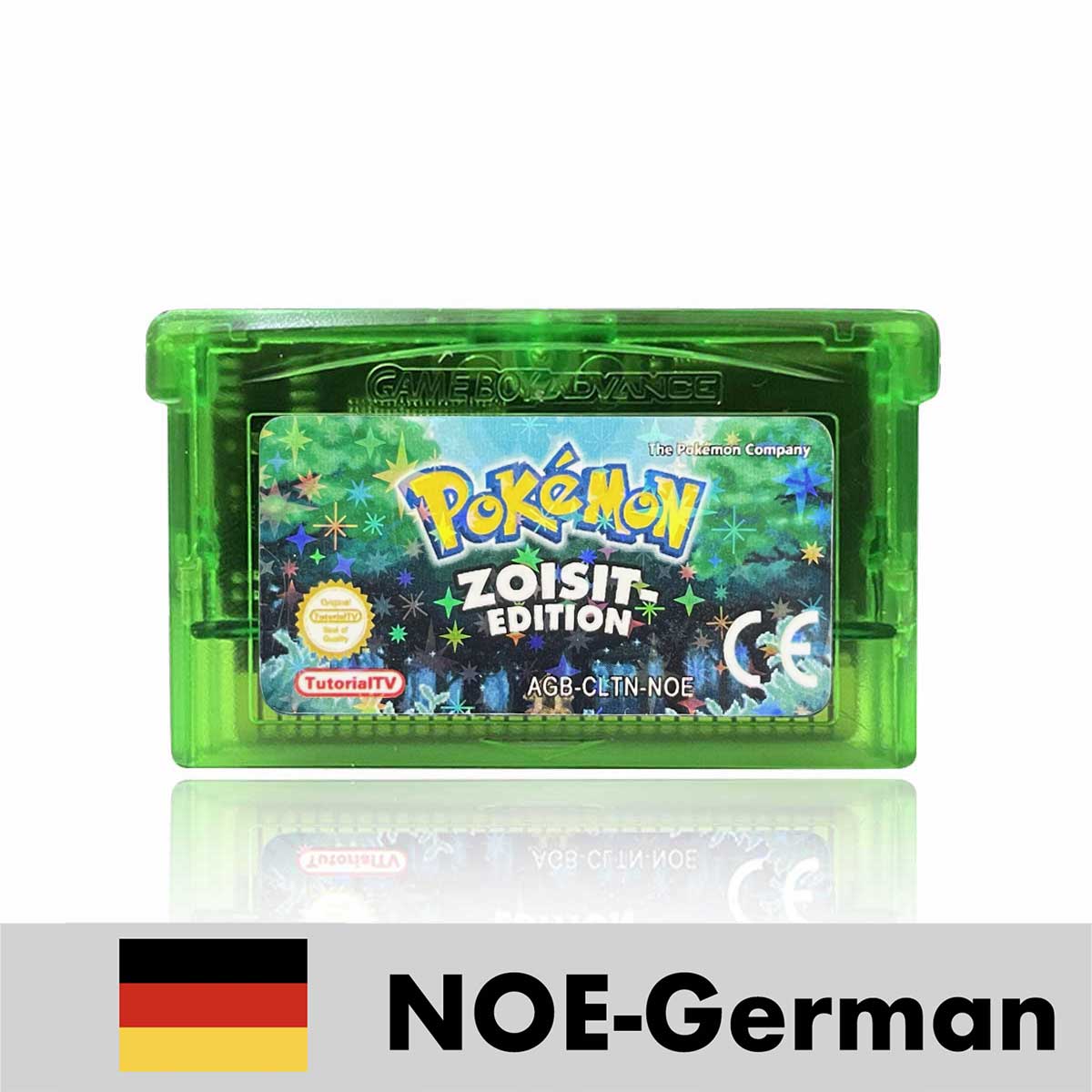 NOE German Pokemon ZOISIT EDITION For GBA